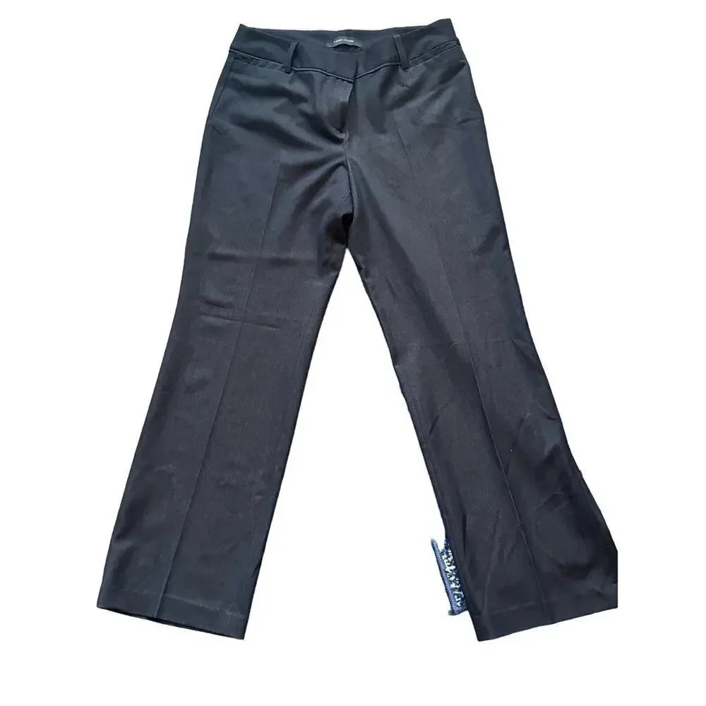 Larry Levine Women's Black Stretch Trouser Slacks Pants Size 12